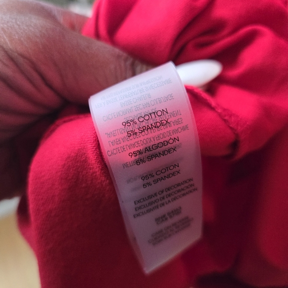 Calvin klein dress sz Medium Red/Gold - Picture 5 of 5